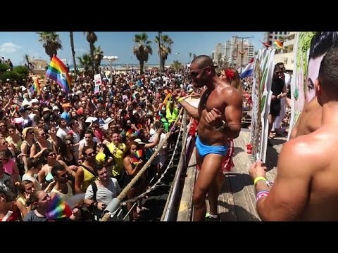 Tens of thousands participate in Israel’s annual gay pride Parade