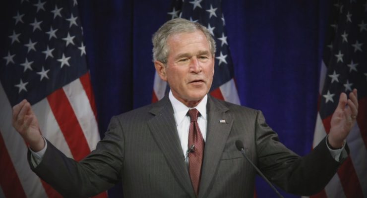 George W. Bush Started War, then Charged $100,000 to Help US Veterans Charity