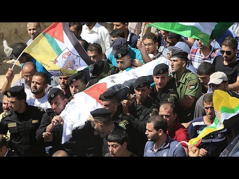 Palestine: Funeral-Protest for father of burned Baby draws Thousands