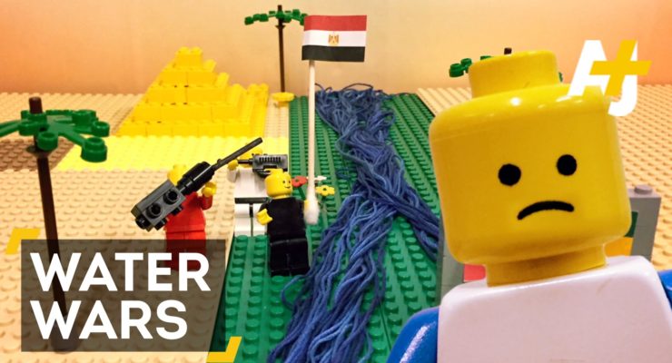 Water Wars from the Pharaohs to the West Bank in 2 mins. via Lego Animation
