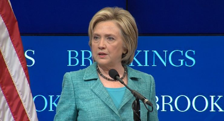 Clinton Calls For Tougher Response To Russia On Syria, Ukraine