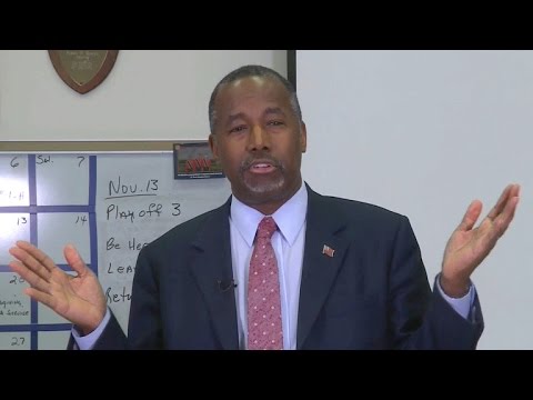 Ben Carson compares Syrian Refugees to Rabid Dogs