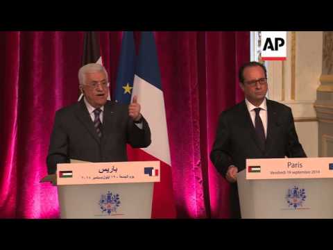 Palestinian leadership in solidarity with France after deadly attacks