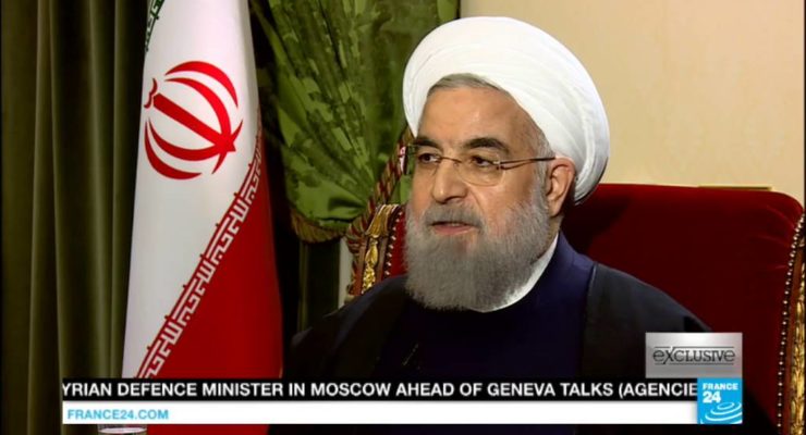 Iran’s Rouhani: “US now sees Iran as only country able to fight terrorism in the region”
