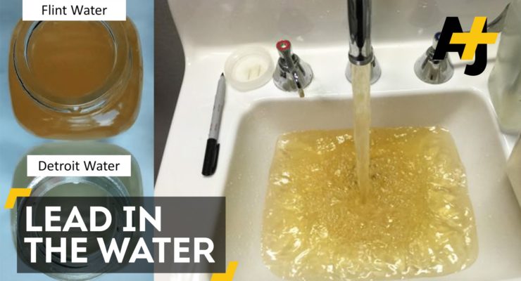 People in Lead-Poisoned Flint Still without clean Water