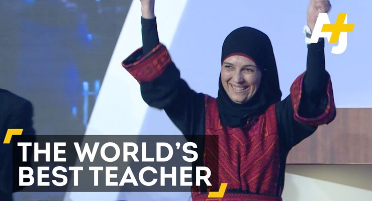 And the Best Teacher in the World is . . . a Palestinian