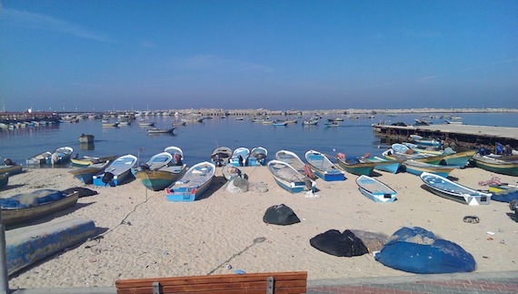 Gaza Photo Blog: Palestinian Fishermen Idled by Israeli Policies