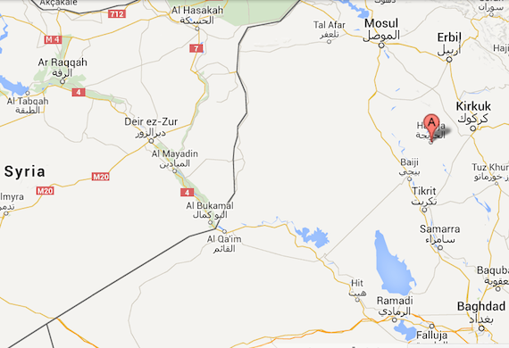 Iraq: Kurds repel ISIL/ Daesh w/ help of the Shiite Militiamen they Distrust