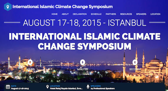 Defying Saudis, Iran:  Muslim thinkers  call for Action on Climate Change at Istanbul Conference