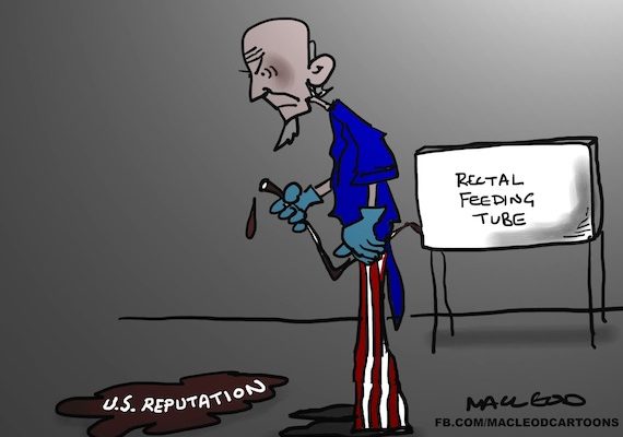 How Uncle Sam’s Reputation became Icky (Political Cartoon)