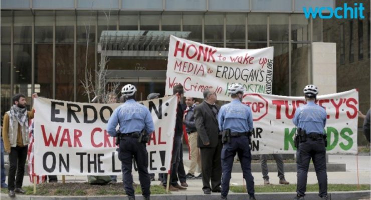 Turkey’s Erdogan exports Press crackdown to US as his guards manhandle Journalists in DC