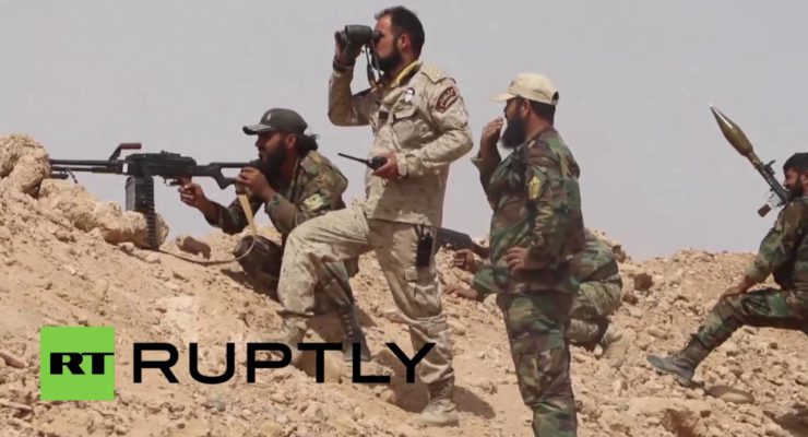 Syrian Gov’t Troops enter ISIL-held al-Raqqa Province, racing against US Allies