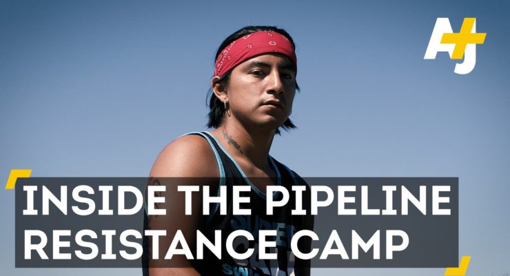 Native American Resistance Camp Fights Oil Pipeline