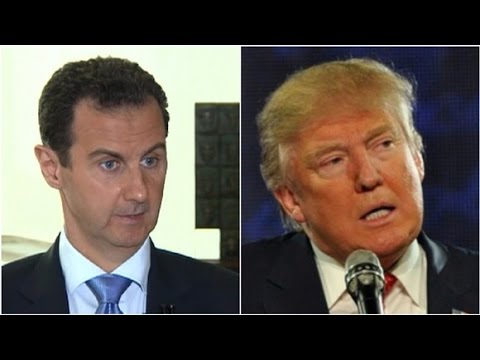 Syria’s al-Assad:  Trump “a natural ally”
