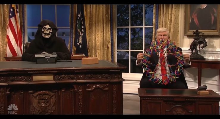 SNL: Bannon puts Trump up to Disastrous Calls to World Leaders