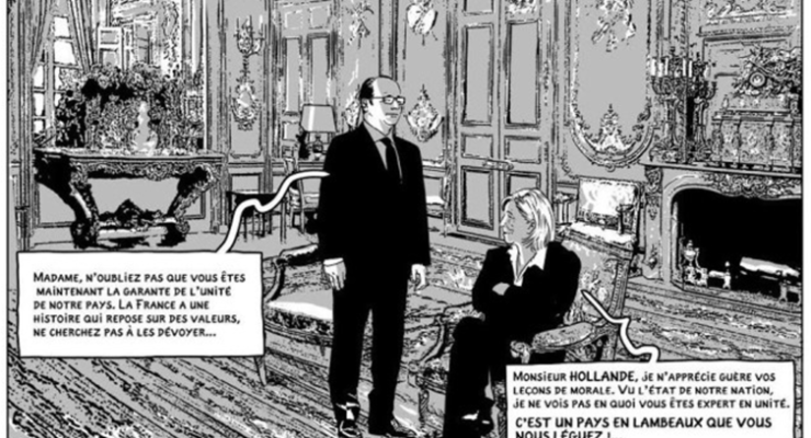 What if Marine Le Pen won the French election? Graphic Novels imagine Fascist Dystopia