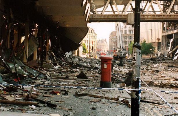 Terror and Geopolitics:  Manchester 2017 and 1996