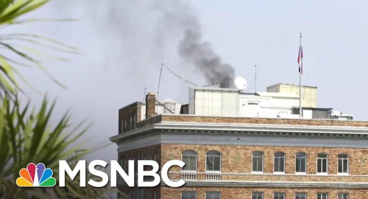 Heavy Smoke from SF Russian Consulate Chimney as Moscow Fears Search by US