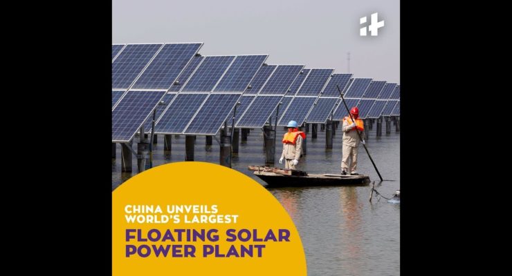 Leaving US in Dust, China starts $150 Million Floating Solar Plant Project