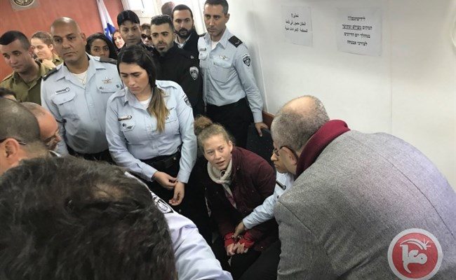16 yr old Ahed Tamimi indicted for slapping an Israeli soldier