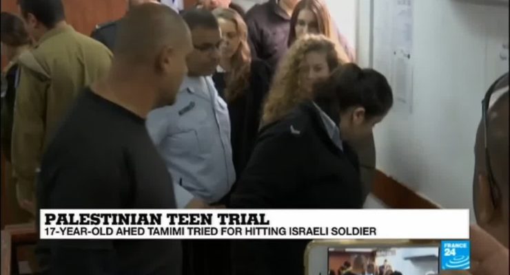 Celebrities speak out for Jailed Teen Ahed Tamimi:  Israel/Palestine