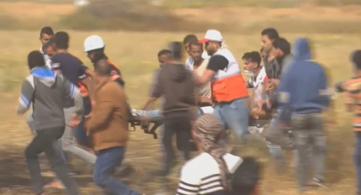 2 Dead, 30 wounded: Israeli troops again Fire on Peaceful Palestinian Protesters at Gaza Border