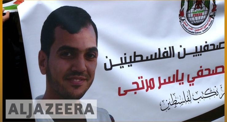 Israeli Snipers assassinate one Palestinian Journalist, Wound 3 others