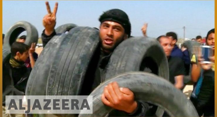 Peaceful Protest: More Palestinians Killed, Injured on Day of the Burning Tires
