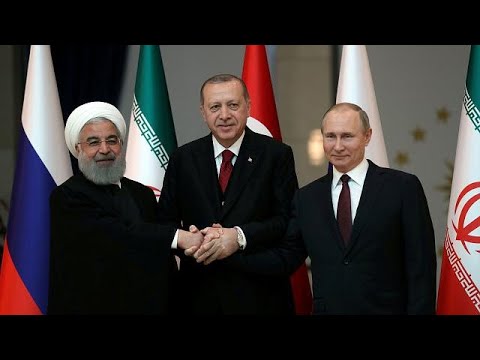 Russian, Iranian, Turkish Presidents Meet to Discuss Syria, isolate Trump