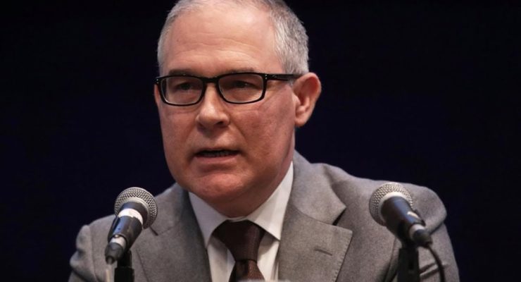 Swampy McSwampface: EPA Chief Ruining Environment Living in Polluter Lobbyist Condo