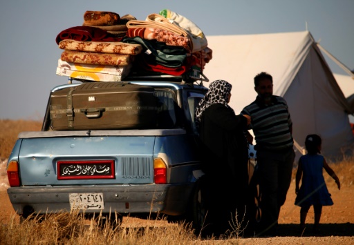 As Syrian Government advances on Daraa, 250,000 Civilians Flee in Panic