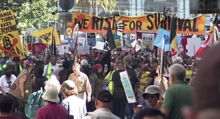 Masses around Globe Rally against Climate Crisis & Gov’t Inaction, Defying Trump