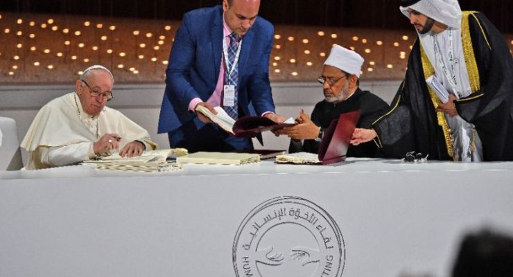 Pope Francis, Muslim Rector of al-Azhar, Call for Religious Freedom & Full Citizenship