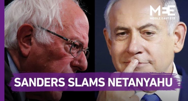 Israel Lobby AIPAC slams Bernie Sanders for branding Netanyahu’s Gov’t “right-wing, racist”