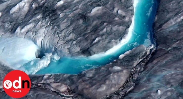 Be Afraid, Very Afraid: Greenland Ice Sheets Cascading into Ocean 50 Years Ahead of Schedule