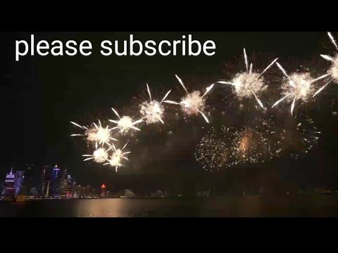 2020 New Year Celebration Fireworks in the Middle East