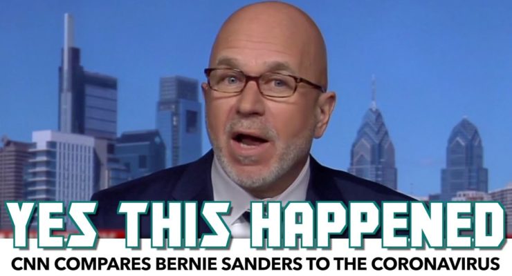 The Plutocracy Strikes Back:  CNN Compares Bernie Sanders to Coronavirus