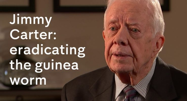Trump Kneecapped World Health Organization amid Pandemic; Jimmy Carter used it in bid to Wipe out Guinea Worm