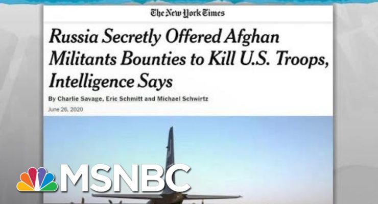 Trump Likely did Throw US Troops in Afghanistan under the Bus, but Why would the Russians have Targeted Them?