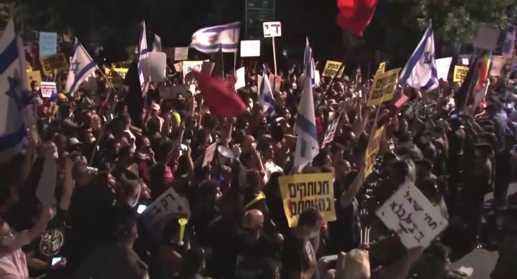 Thousands of Israelis Protest, furious at Netanyahu’s having Provoked 2nd Wave of Covid by Opening Schools, Businesses in May