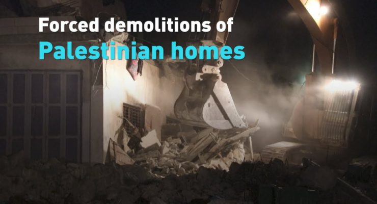 Israelis have demolished 650 Palestinian Homes in Jerusalem just this year, Wrong even without a Pandemic
