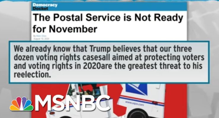 Nothing less than Survival of our Constitutional Gov’t is at Stake in Trump’s moves on USPS and Census