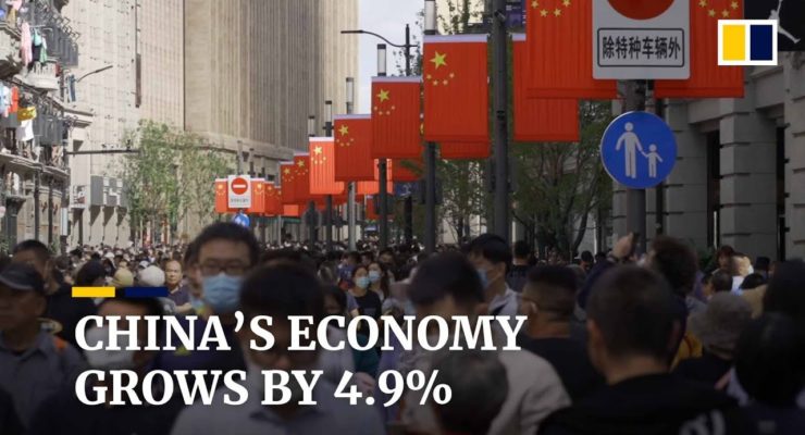 China grows nearly 5%; Will historians look back at Trump’s disastrous Pandemic Response as the Moment Beijing Overtook the US?