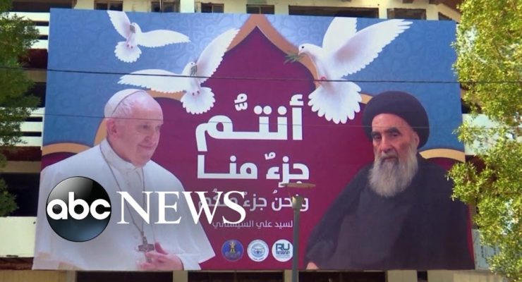 Pope Francis Preaches Tolerance in War Torn Iraq, and Even Militias Welcome Him