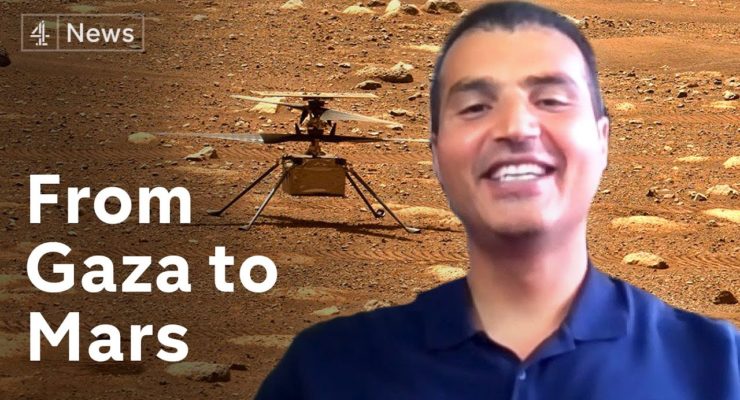 Palestinian NASA Scientist Elbasyouni: Easier to Fly a Helicopter on Mars than to Visit Home in Gaza