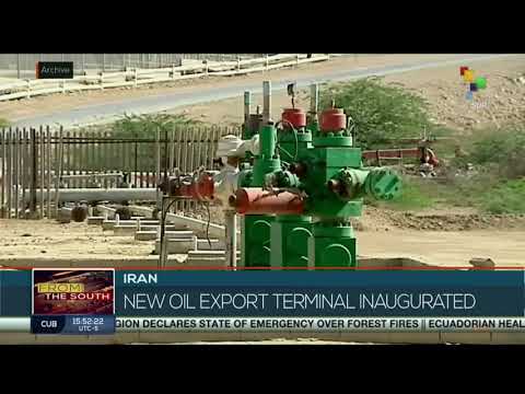 Iran opens new Oil Port on Gulf of Oman to avoid narrow Straits of Hormuz and to Avoid US Sanctions