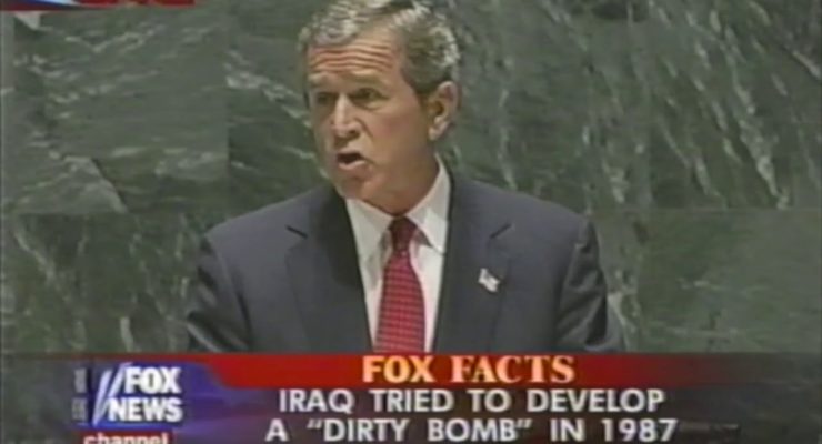 As Biden prepares to declare US 20-year War over at U.N., Remembering the Bush Lies that Started it all