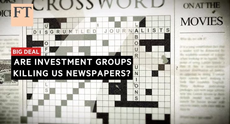 Is the Gutting of Newspapers by Private Equity Firms the Nail in the Coffin of Democracy?