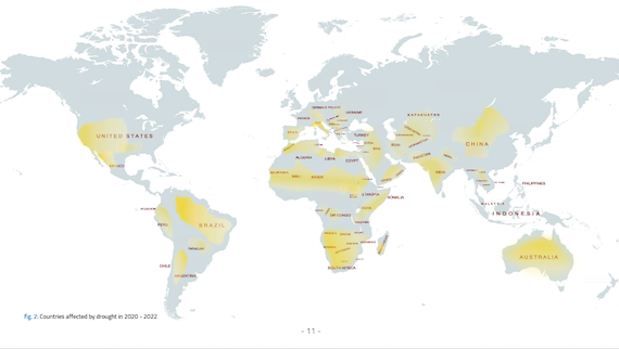 Climate-Driven Drought has risen 29% this Century, will create 216 mn. Refugees by 2050: UN