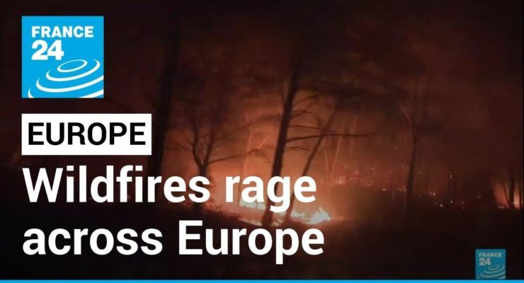 Climate Emergency Hits Europe with Massive Heat Wave, 1 year after Unprecedented Flooding